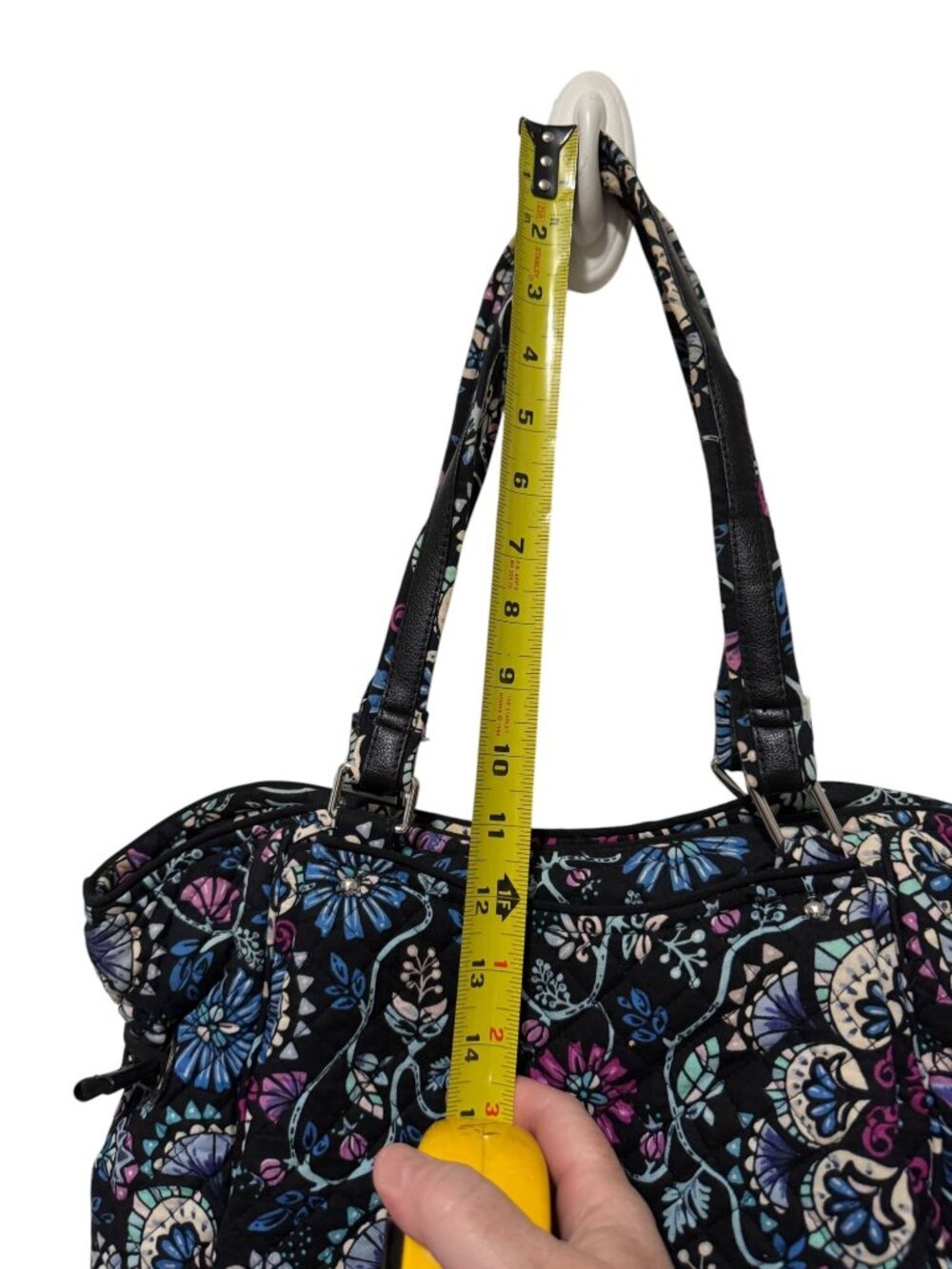 Vera Bradley Retired Bramble Glenna Satchel Shoulder Bag Purse - Picture 7 of 14